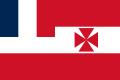 Flag of French protectorate of Rimatara, part of French Polynesia (1891–1900)