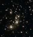 آبل 2744 عنقود مجرات (HST).[3]