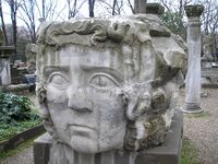 Keystone that was probably a part of the Forum of Constantine