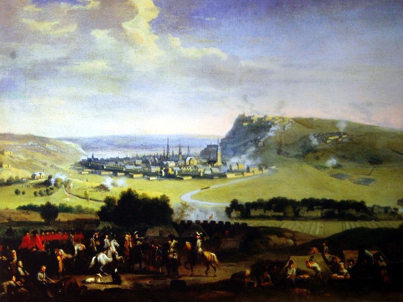 ملف:Die Belagerung von Namur 1695.jpg