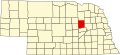 State map highlighting Boone County