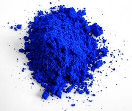 YInMn Blue powdered pigment