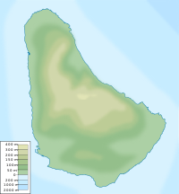 Location map/data/Barbados is located in باربادوس