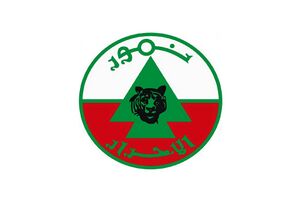 Flag of the NLP Tigers Militia (1968–1980)