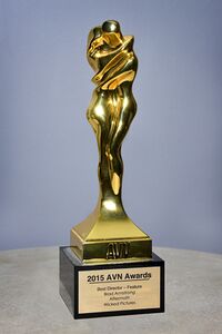 2015 AVN Awards Statuette