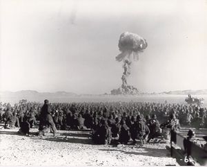 November 1951 nuclear test at Nevada Test Site.jpg