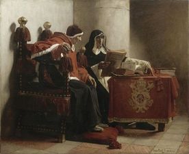 Le Pape et l'Inquisiteur (1882), musée des beaux-arts de Bordeaux.