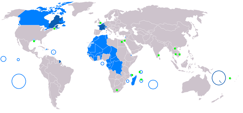 ملف:New-Map-Francophone World.PNG