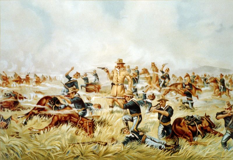 ملف:Custer Massacre At Big Horn, Montana June 25 1876.jpg