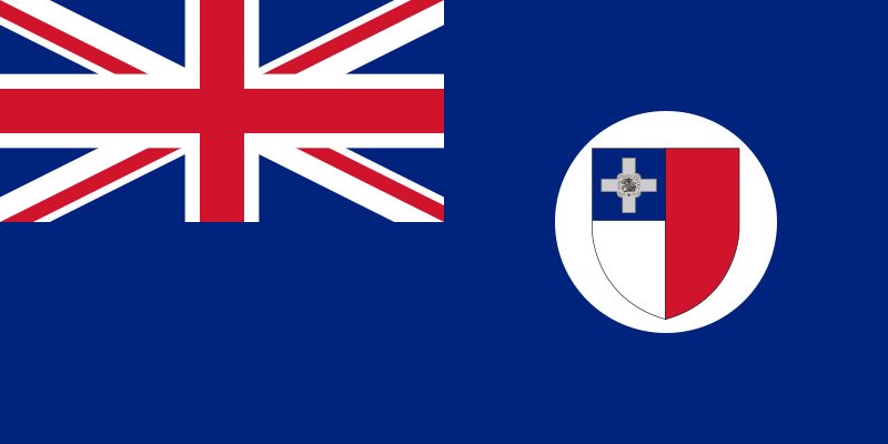 ملف:Flag of Malta (1943-1964).svg