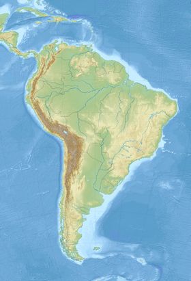 سد إيتايپو is located in أمريكا الجنوبية