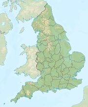 Location map/data/UK England/شرح is located in إنگلترة