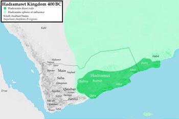 Ḥaḍramawt in 400 BCE