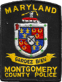 Patch of the Montgomery County Police Department (1972–1981)
