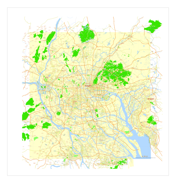 ملف:Guangzhou city map plan China Level 12 English.png