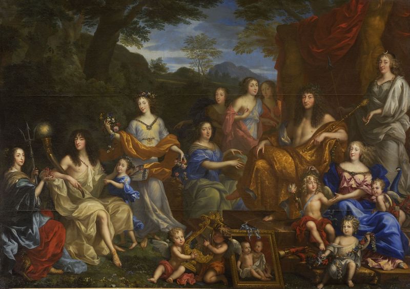 ملف:Jean Nocret - Louis XIV et la famille royale - Google Art Project.jpg