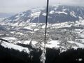 The Kitzbüheler Horn seen from the cable car to the Hahnenkamm.