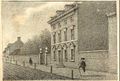 Washington's Residence, High Street, Philadelphia, 1830 lithograph by William L. Breton.