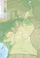 Location map/data/Cameroon is located in الكامرون