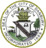 الختم الرسمي لـ Danbury, Connecticut