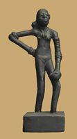 The "dancing girl of Mohenjo Daro", 3rd millennium BCE (replica)