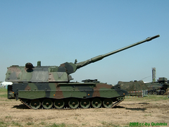 PzH2000 self-propelled artillery