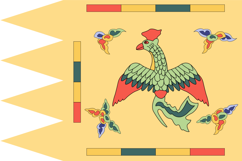 ملف:Royal flag of Goryeo (Bong-gi).svg