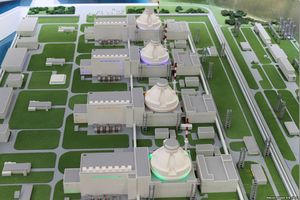 نموذج محطة آق‌قويو للطاقة النووية.