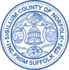الختم الرسمي لـ Norfolk County