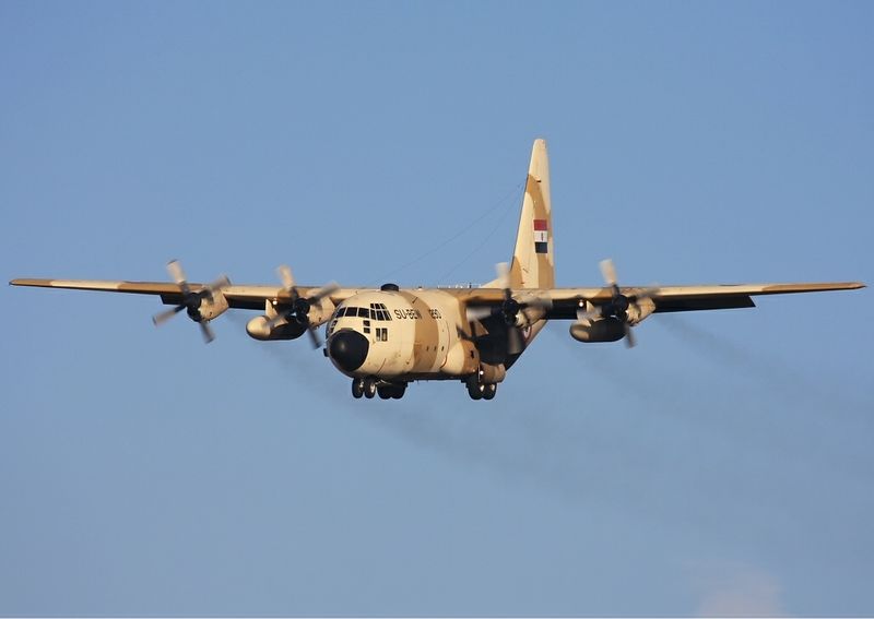 ملف:Egyptian Air Force Lockheed C-130H Hercules (L-382) Lebeda-1.jpg