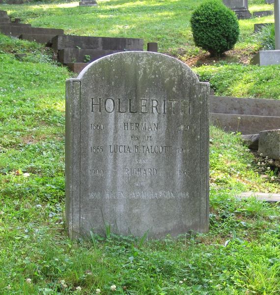 ملف:Hollerith Herman grave.jpg