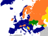 NATO affiliations in Europe.svg