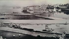 الرصيف الجديد، بعد افتتاحه في 1890.