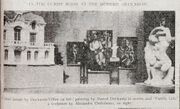 Installation shot of the Cubist room, 1913 Armory Show, published in the New York Tribune, February 17, 1913 (p. 7).