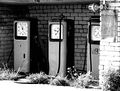 Old الاتحاد السوڤيتي gas pumps.