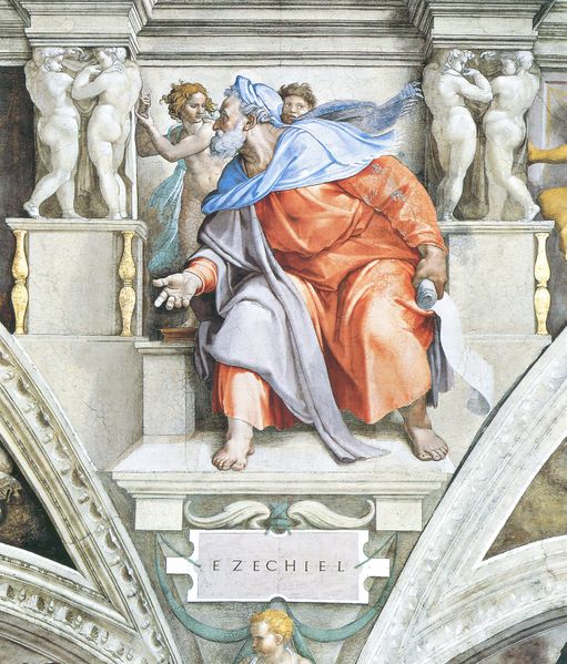 ملف:Ezekiel by Michelangelo, restored - large.jpg