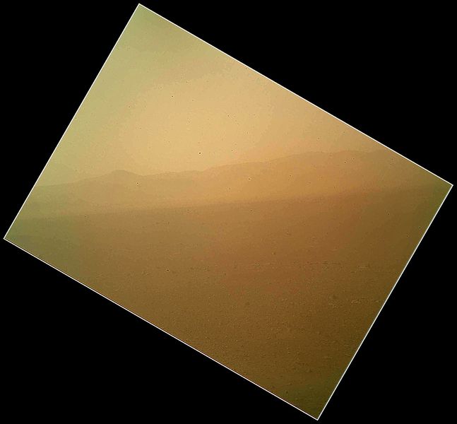 ملف:First colored image from Curiosity.jpg
