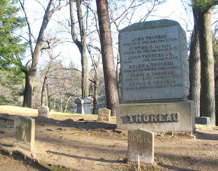 ملف:Thoreau-gravesite.jpg