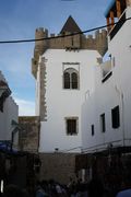 View of the keep from within the medina.