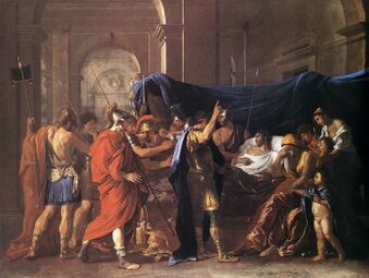 جرمانيكوس، المسمى خليفة لتيبريوس، يلقى حتفه في ظروف غامضة في أنطاكية على العاصي.