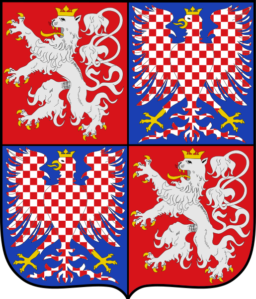 ملف:Greater arms of Bohemia and Moravia (1939-1945).svg