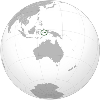 Territory claimed by the Republic of South Maluku