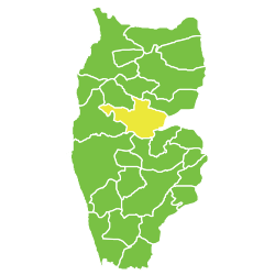 موقع ناحية مركز الشيخ بدر في محافظة طرطوس.