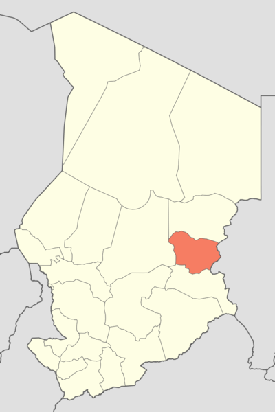 ملف:Chad 17 region locator map 2008-02.png