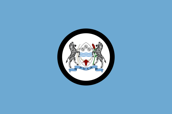 ملف:Flag of the President of Botswana.svg