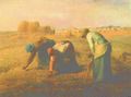 لوحة نساء يجمعن الحصاد