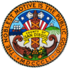 الختم الرسمي لـ San Diego County