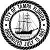 الختم الرسمي لـ Tampa, Florida