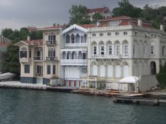 Ottoman era waterfront houses on the Bosphorus.