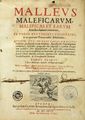J. Sprenger and H. Institutoris, Malleus maleficarum. Wellcome L0000980.jpg